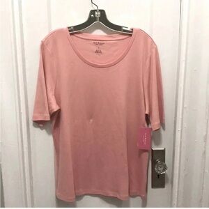 NWT Isaac Mizrahi‎ Women’s T-Shirt/Blouse Size Large​